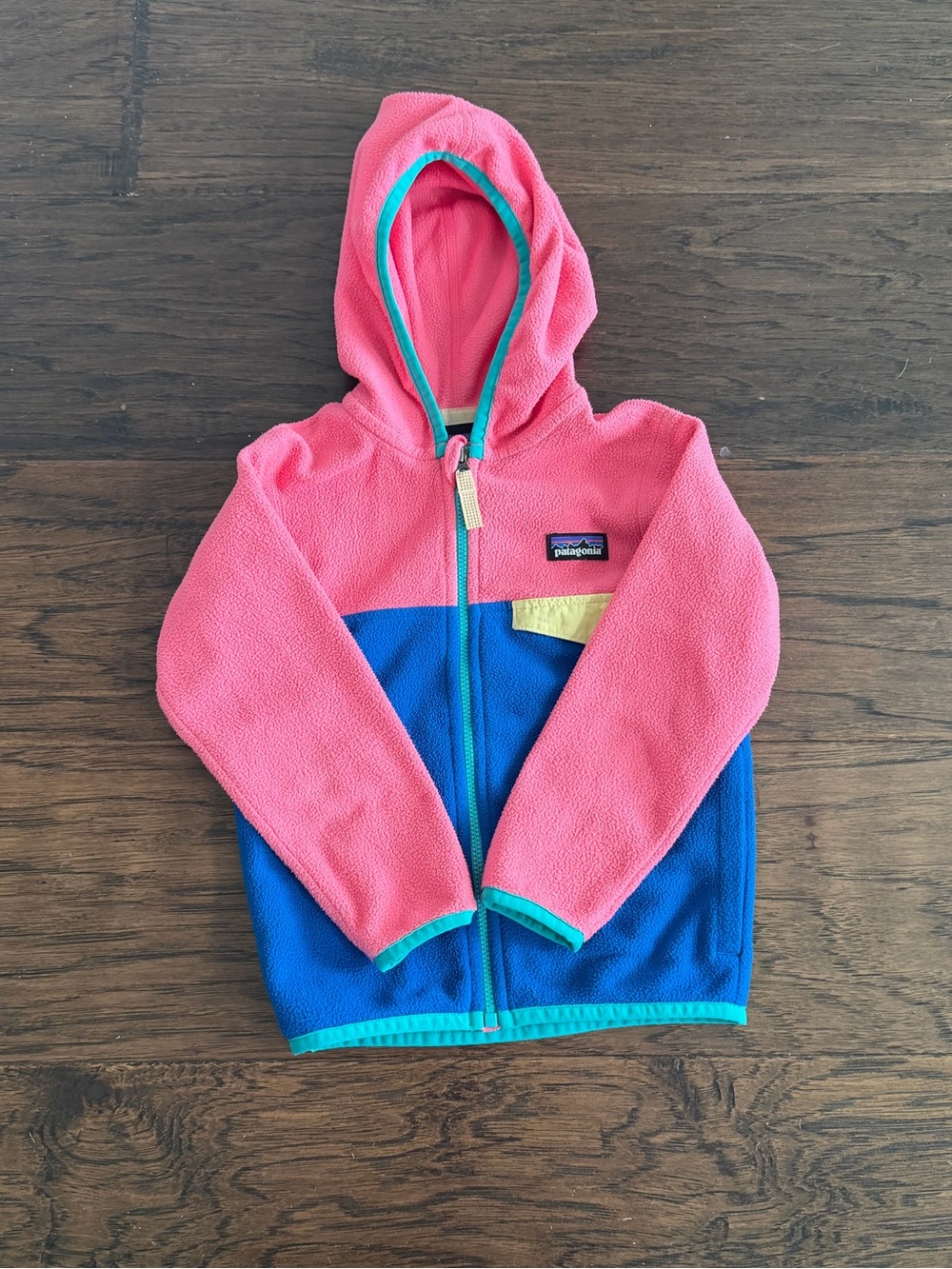 Micro D snap-T fleece jacket
